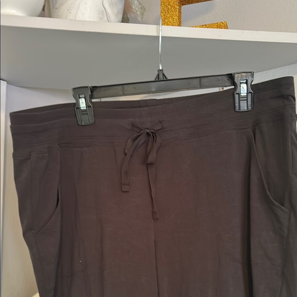 Black Drawstring Pants - Picture 3 of 3